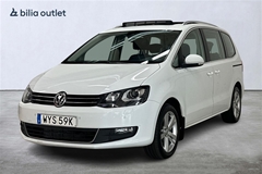 Volkswagen Sharan 2.0 TDI 7-sits 150hk Panorama Navi Drag