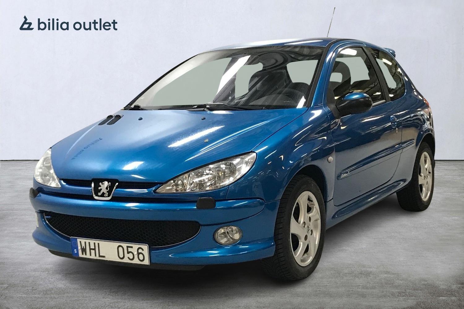 Peugeot 206 1.6 109hk Nybesiktigad