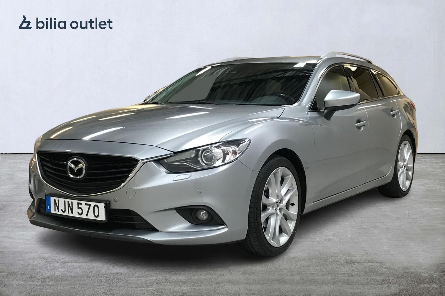Mazda 6 2.2 Skyactiv-D 175hk Navi Läder P-Sensorer