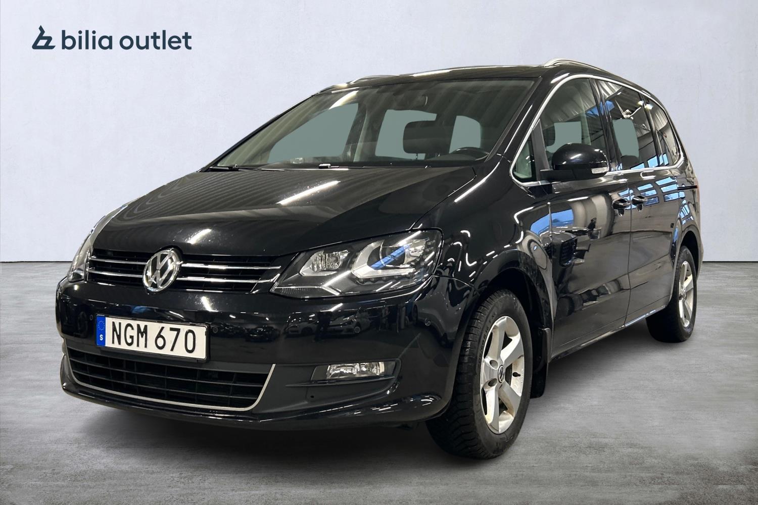 Volkswagen SHARAN2.0 TDI DSG 7-sits 150hk Panorama Drag Bkam