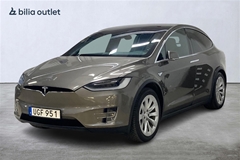 Tesla Model X 90D 6-sits 423hk Luftfjädring